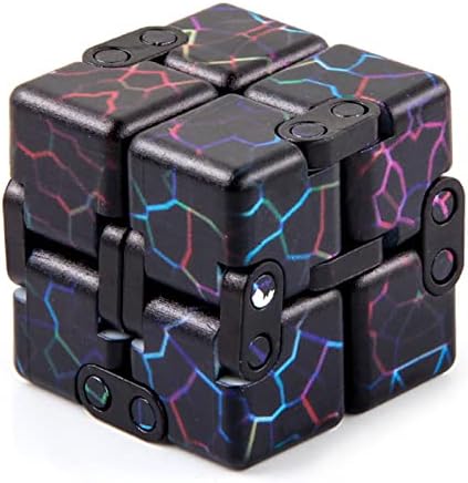 Забавна Играчка-Непоседа Infinity Cube, Кубчета за облекчаване на стреса и тревожността, Сензорно устройство