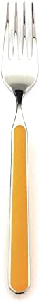 Хранене вилица Mepra AZC10O61102 Fantasia – [В опаковката 48 броя], Orange, 19,8 см, Съдове от неръждаема стомана, могат да се мият в миялна машина