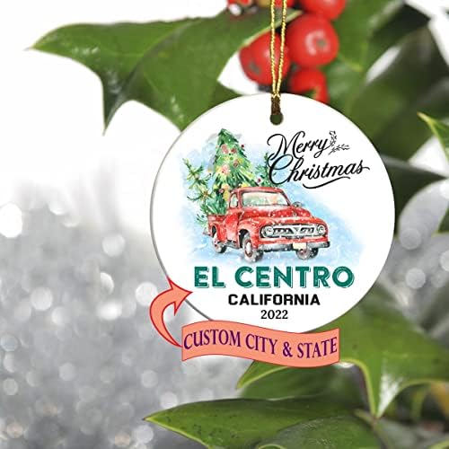 Весела Коледа 2022, Украсата на Елхата, за Първи 1-ви Празник, Животът В El Centro, Калифорния, Декорация по