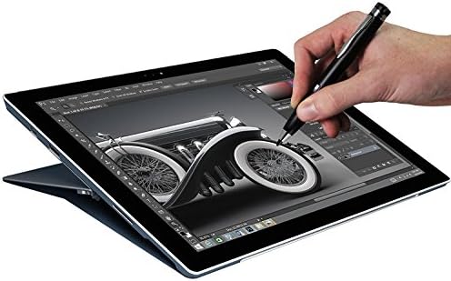 Активен електронен цифров стилус Broonel Shadow Silver, съвместима с Lenovo Tab3 8 Plus