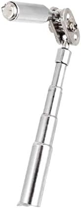 X-DREE Диаметър на главата 7 м_ м Телескопична Магнитна писалка-бали Сребрист Тон 54 см 21_n (Диаметър на главичката