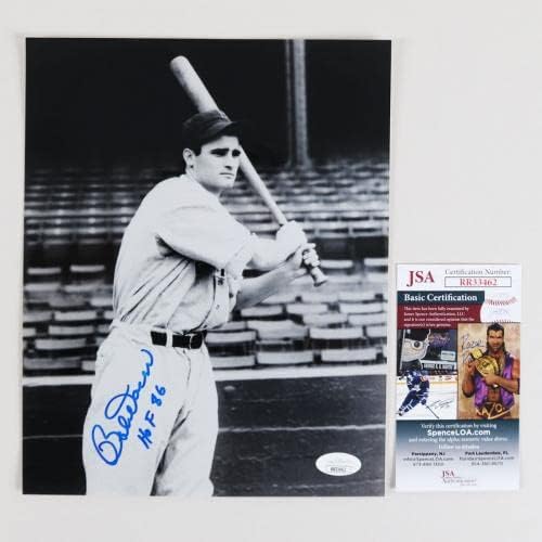 Боби Доэрр Подписа снимка 8 × 10 Red Sox – COA JSA - Снимки на MLB с автограф
