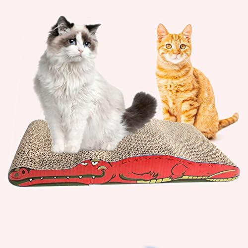 Когтеточка за котки QOHAK, Картонена Когтеточка за котки, Здрав Когтеточка с Реверсивным помощта на [извитите