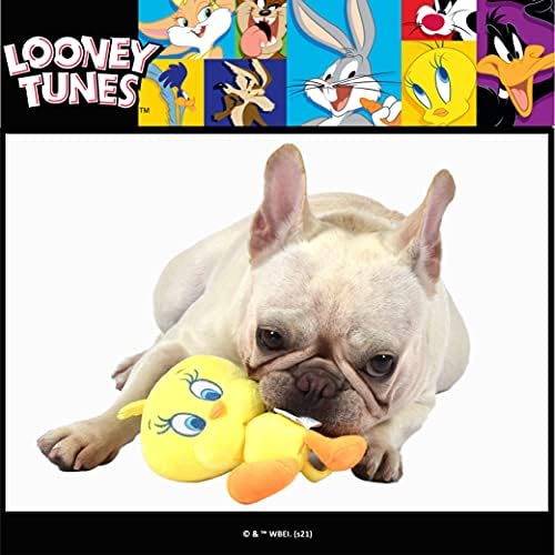 Плюшен статуетка на Куче LOONEY TUNES на Warner Brothers Туити | 12-Инчов Жълта Пищащая Плюшен играчка Tweety