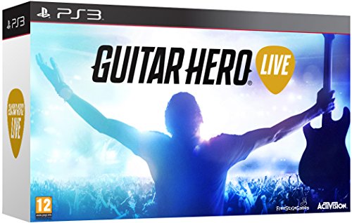 Guitar Hero Живо с гитарным контролер (PS3)