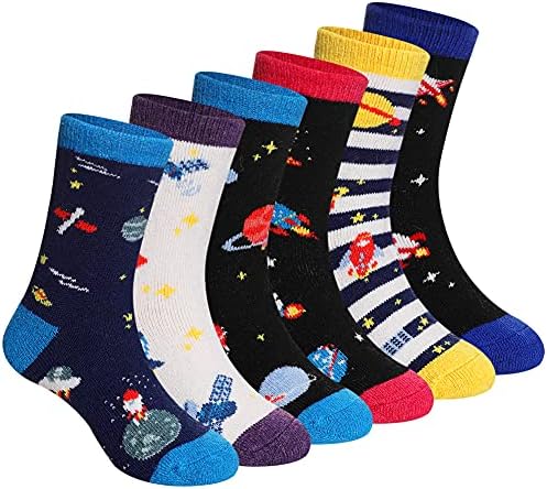 Детски Вълнени Чорапи За Момчета И Момичета, Топли Зимни Дебели Удобни Чорапи За екипажа С Тежки Обувки За Малки