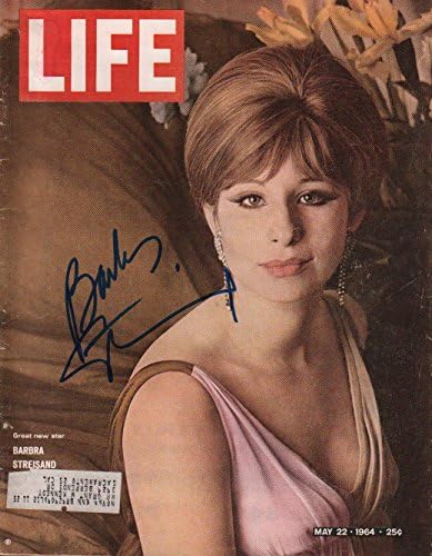 Барбара Стрейзънд подписа договор със списание LIFE (22 май 1964)