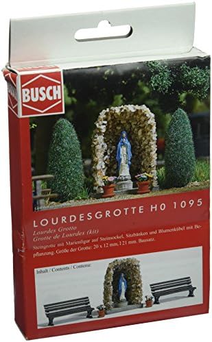 Набор от декори Busch 1095 Lourdes Grotto ХО Scale от Busch