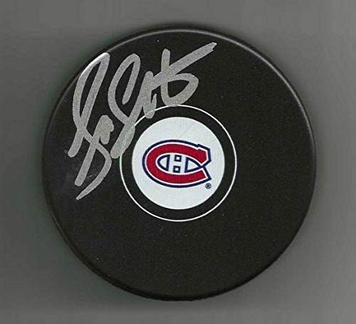 Скот Торнтън подписа шайбата Монреал Канадиенс - за Миене на НХЛ с автограф