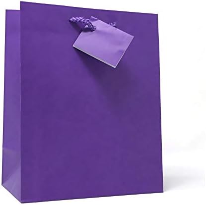 Подаръчни торбички от неръждаема еднакво хартия Allgala 12PK Value Premium (09 MED-Purple-GP50081)