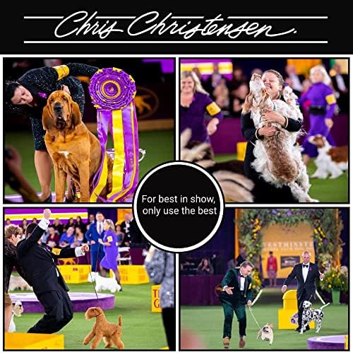 Средство за разнищване и довършителни работи спрей от Крис Кристенсен + Комплект четки за кучета: Средство за