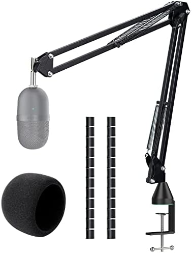 Мини-барабани WIBOND Razer Seiren с поролоновым калъф за микрофон - Микрофон стойка за микрофон и предното стъкло