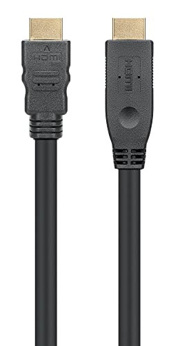 Високоскоростен HDMI кабел Manhattan 4K - 50 фута в стената CL3, 4k 60 Hz, 10,2 Gbit/s, HEC, ARC, 3D-видео,