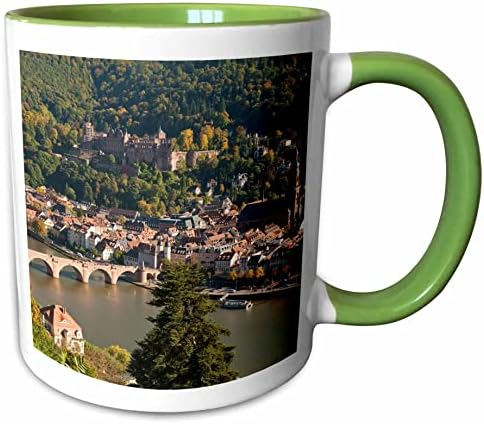 3-Стария мост Роза, река Некар, Хайделберг, Германия - EU10 MDE0292 - Майкъл. - Чаши (mug_137217_1)