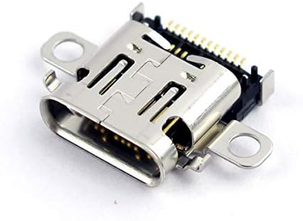 Veanic Взаимозаменяеми Порт за Зареждане Type-C Конектор за Захранване на Зарядното устройство за конзолата