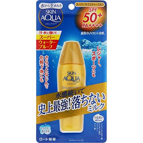 Мляко ROHTO Skin Аква Super Moisture Milk (SPF50 PA ++++) 40 мл