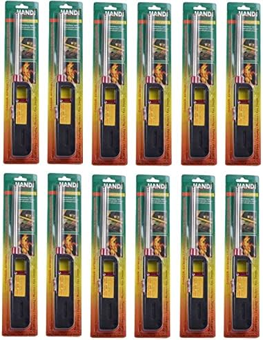 12pk Бесжидкостная Запалка за барбекю са В Опаковки за Еднократна Употреба Бутан, Газова Свещ Камина, Готварска