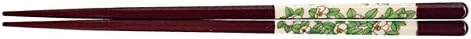 Fukui Занаятите 3-1332-2 Коюзен Вабисукэ 8,1 инча (20,5 см) Шестостенен Дървени пръчици за хранене (произведено