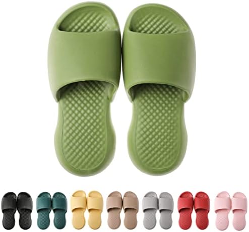 Чехли-пързалки BANDINI Cloud Slides За жени и мъже, Мини Хавлиени Чехли с дебела подметка от EVA, обувки на