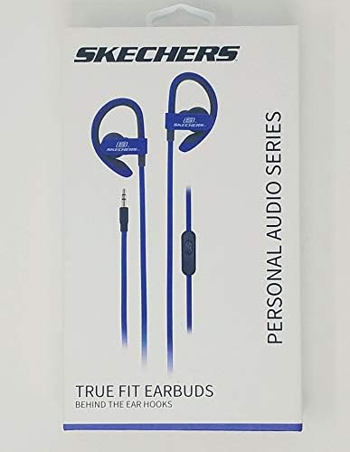 Активни слушалки Skechers Wired Comfort Fit с ергономичен дизайн външни ушни куки Син цвят