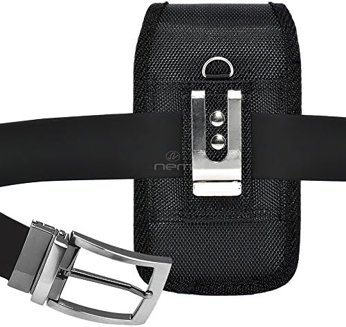 Голям размер Сверхпрочный оттичане здрав найлонов платно чанта за носене с метален клипс за колан и линия, съвместим